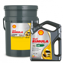 ����� �������� 5W30 SHELL RIMULA R6 LME 5W30 (���������) 4�, �������: R6 LME 5W30