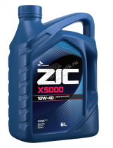 ����� �������� 10W40 ZIC X5000 10W40 CI-4 API CI-4/SL ACEA E7 (E5, E3) MB-228,3 (�������������) 6�, �������: 172658